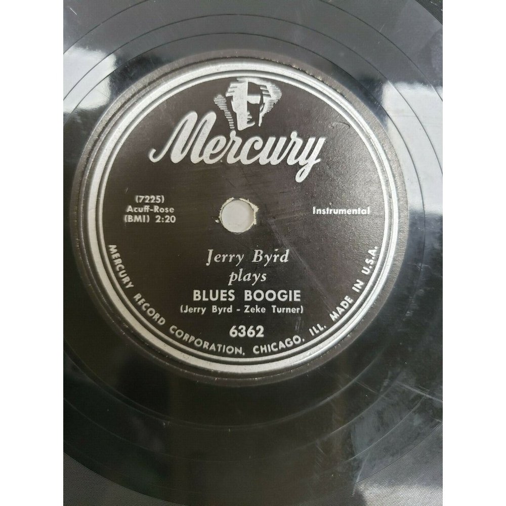 78 RPM-Blues Boogie-Coconut Grove-Jerry Byrd-(R124)